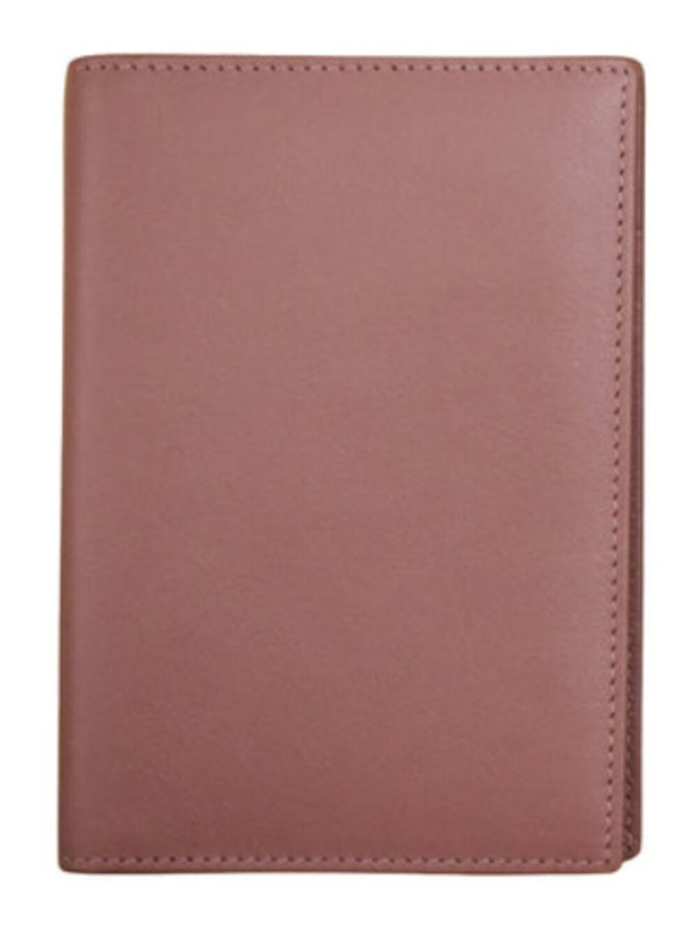 Leather RFID Passport Wallet | Mauve